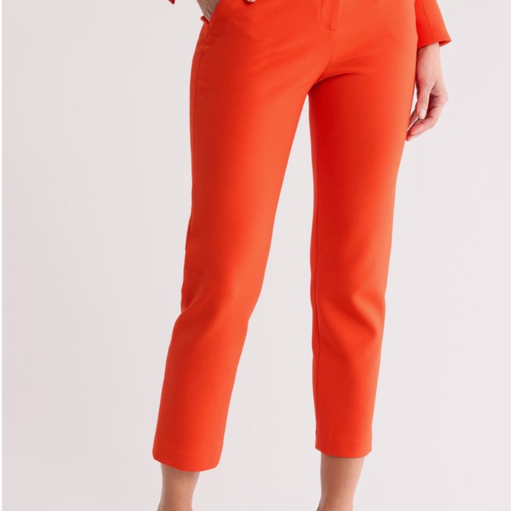 Vibrant Orange Women's Pants